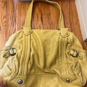 Marc Jacobs Yellow Soft Leather Hand Bag